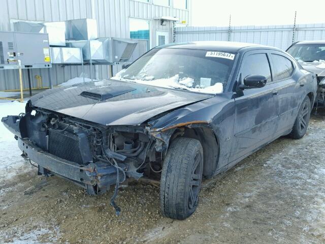 2B3KA43G36H327892 - 2006 DODGE CHARGER SE BLACK photo 2