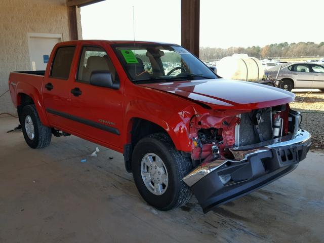 1GTDS136858188776 - 2005 GMC CANYON RED photo 1