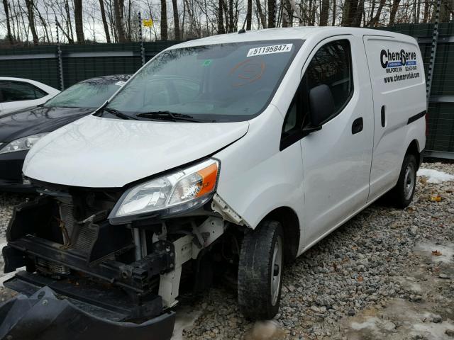 3N6CM0KN7DK695051 - 2013 NISSAN NV200 2.5S WHITE photo 2