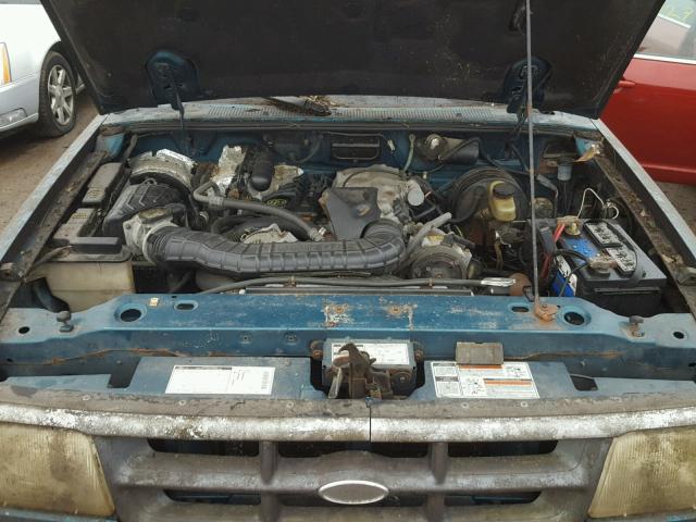 1FTCR14X2RPC11348 - 1994 FORD RANGER SUP GREEN photo 7