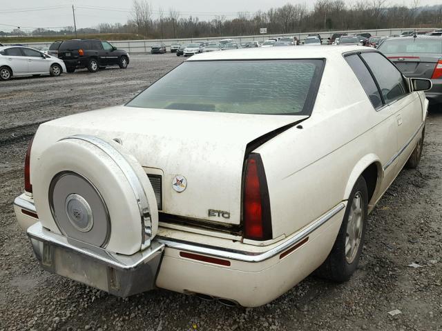 1G6ET1294TU615617 - 1996 CADILLAC ELDORADO T WHITE photo 4