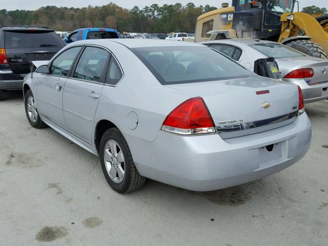 2G1WG5EK5B1162316 - 2011 CHEVROLET IMPALA LT GRAY photo 3