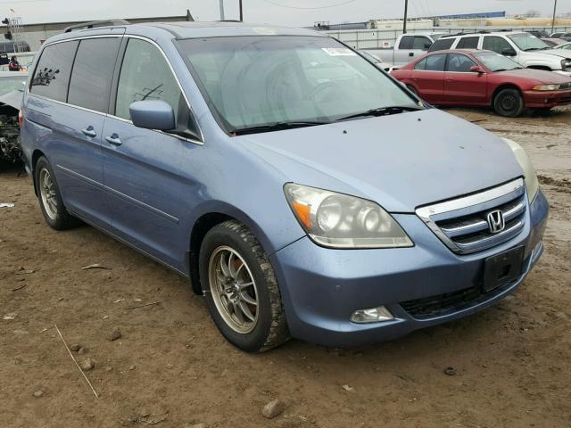 5FNRL38887B066656 - 2007 HONDA ODYSSEY TO BLUE photo 1