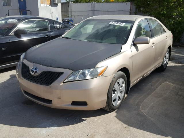4T1BE46K57U058050 - 2007 TOYOTA CAMRY NEW BEIGE photo 2