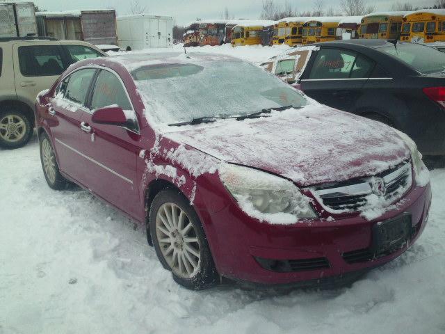 1G8ZV57797F203317 - 2007 SATURN AURA XR MAROON photo 1