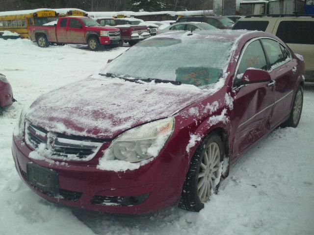 1G8ZV57797F203317 - 2007 SATURN AURA XR MAROON photo 2