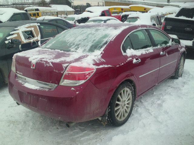 1G8ZV57797F203317 - 2007 SATURN AURA XR MAROON photo 4