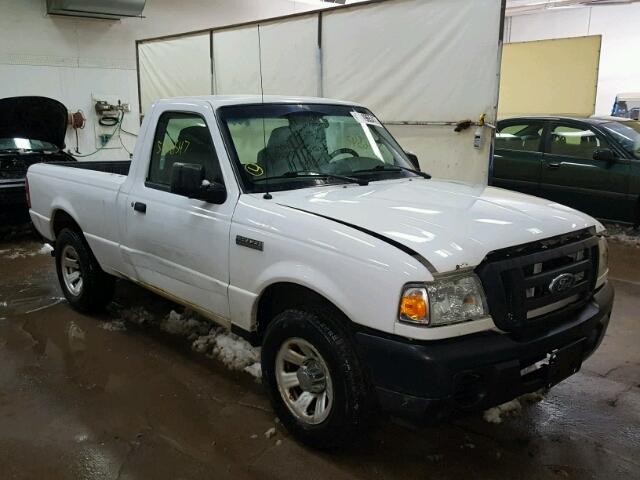 1FTYR10D89PA40087 - 2009 FORD RANGER WHITE photo 1