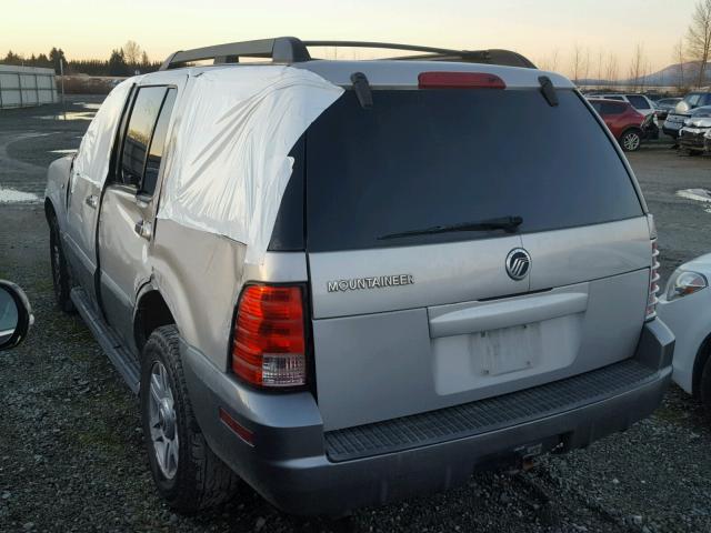 4M2ZU66E95ZJ01469 - 2005 MERCURY MOUNTAINEE GRAY photo 3