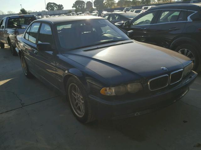 WBAGG83441DN88404 - 2001 BMW 740 I AUTO BLUE photo 1