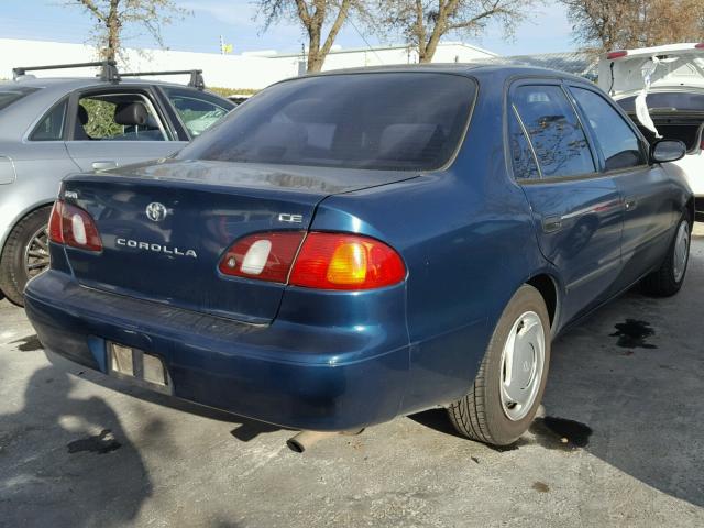 2T1BR12E8XC110355 - 1999 TOYOTA COROLLA VE BLUE photo 4