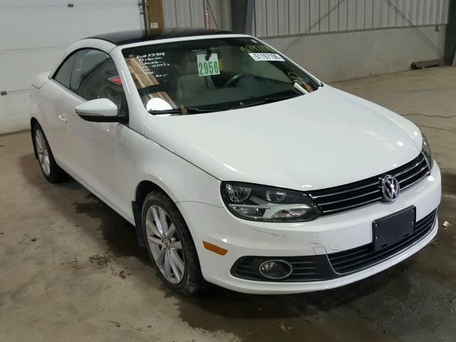 WVWBW8AH1DV008871 - 2013 VOLKSWAGEN EOS KOMFOR თეთრი ფოტო 1