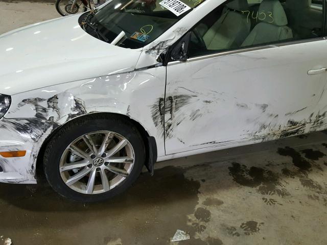 WVWBW8AH1DV008871 - 2013 VOLKSWAGEN EOS KOMFOR თეთრი ფოტო 9