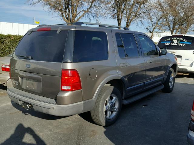 1FMDU63W03ZA79674 - 2003 FORD EXPLORER X BEIGE photo 4