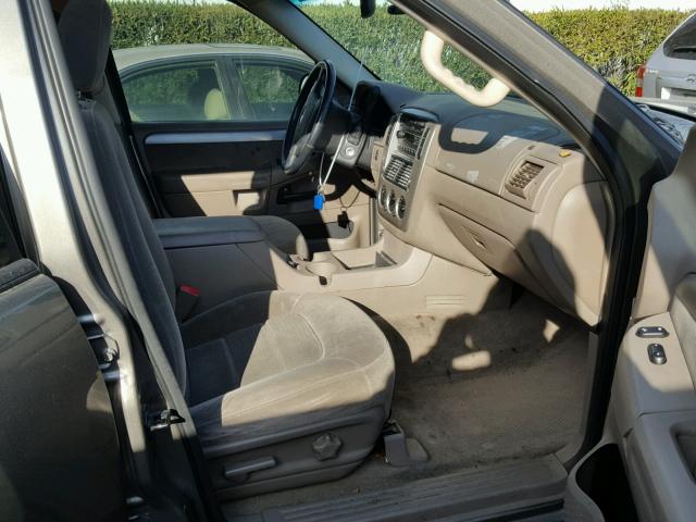 1FMDU63W03ZA79674 - 2003 FORD EXPLORER X BEIGE photo 5