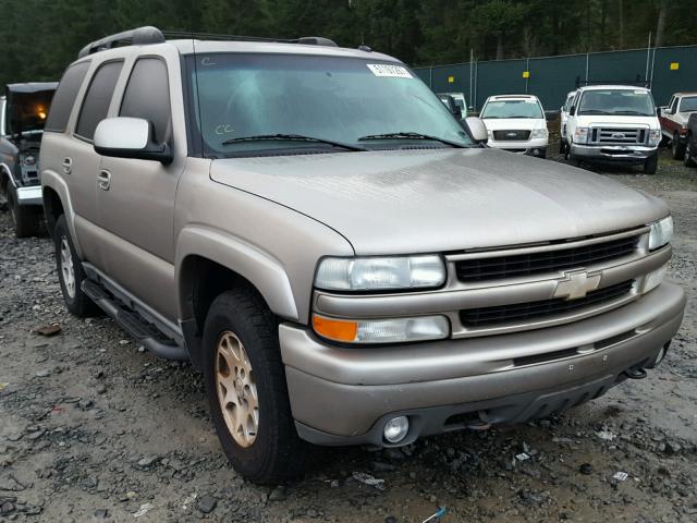 1GNEK13Z93R162295 - 2003 CHEVROLET TAHOE K150 GOLD photo 1