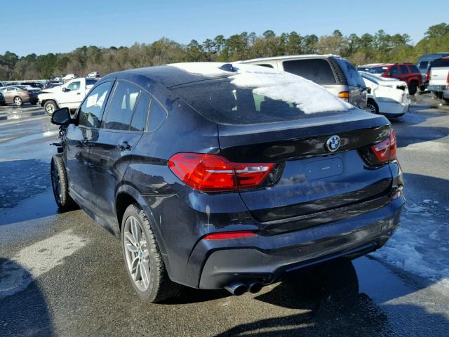 5UXXW3C50G0R22170 - 2016 BMW X4 XDRIVE2 BLUE photo 3