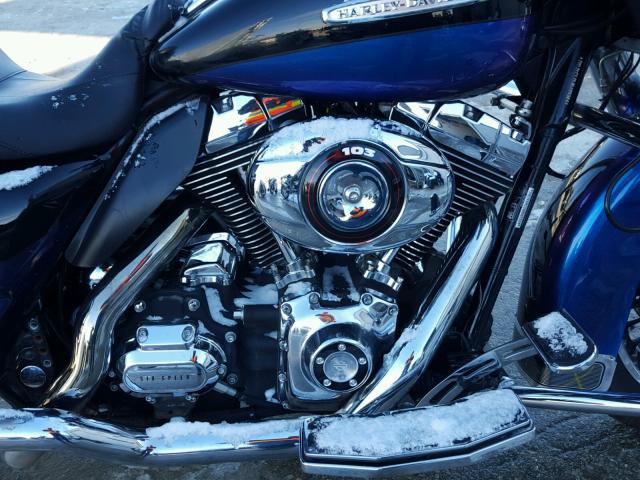 1HD1KEM12AB665324 - 2010 HARLEY-DAVIDSON FLHTK BLACK photo 7