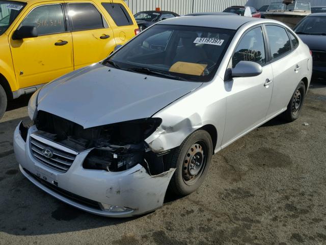 KMHDU46D57U151146 - 2007 HYUNDAI ELANTRA GL GRAY photo 2