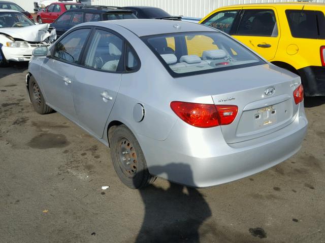 KMHDU46D57U151146 - 2007 HYUNDAI ELANTRA GL GRAY photo 3