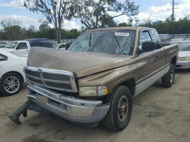 3B7HC12Y3YG140831 - 2000 DODGE RAM 1500 GOLD photo 2