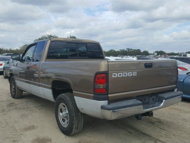 3B7HC12Y3YG140831 - 2000 DODGE RAM 1500 GOLD photo 3