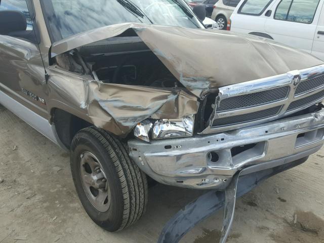 3B7HC12Y3YG140831 - 2000 DODGE RAM 1500 GOLD photo 9