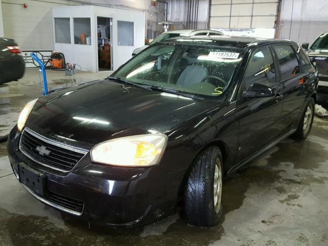 1G1ZT68N47F233199 - 2007 CHEVROLET MALIBU MAX BLACK photo 2