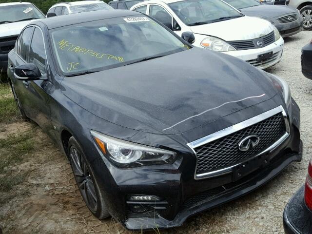 JN1BV7AP2EM681781 - 2014 INFINITI Q50 BASE Negro foto 1