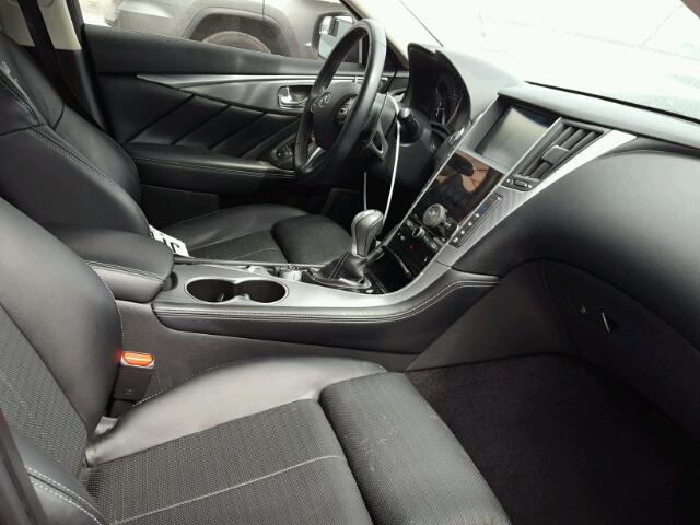 JN1BV7AP2EM681781 - 2014 INFINITI Q50 BASE Negro foto 5