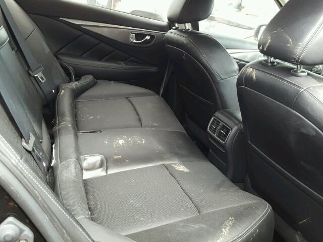 JN1BV7AP2EM681781 - 2014 INFINITI Q50 BASE Negro foto 6