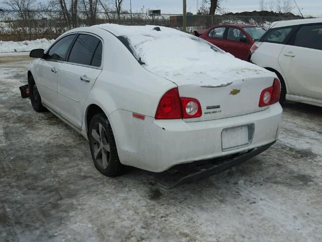 1G1ZC5EUXCF299742 - 2012 CHEVROLET MALIBU 1LT 白色 照片 3