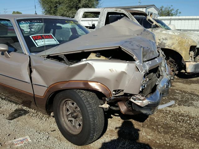 1GCCW80H6ER136197 - 1984 CHEVROLET EL CAMINO TAN photo 10