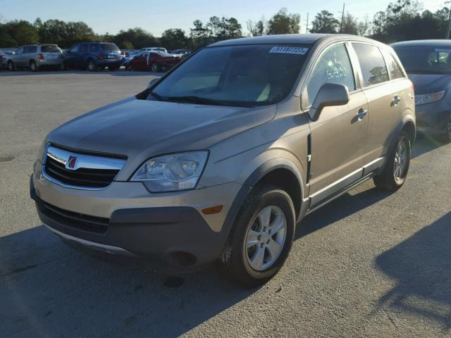 3GSCL33P38S635382 - 2008 SATURN VUE XE GOLD photo 2