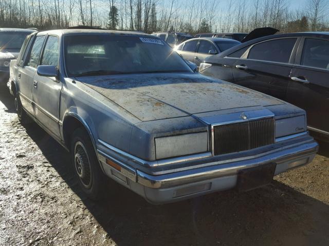 1C3XY66R4MD163124 - 1991 CHRYSLER NEW YORKER BLUE photo 1