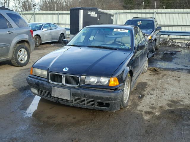 WBACD3324TAV17877 - 1996 BMW 328 I BLACK photo 2