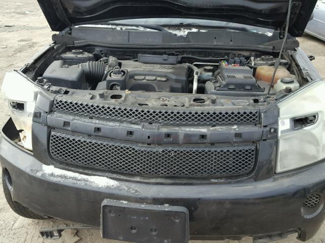 2CNDL23F376086292 - 2007 CHEVROLET EQUINOX LS BLACK photo 7