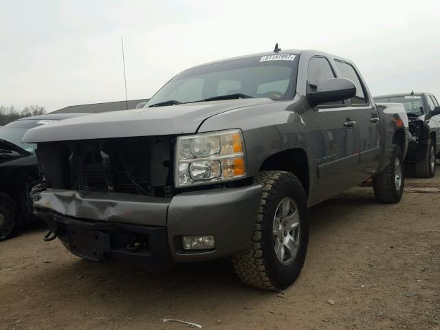 3GCEK13M38G179081 - 2008 CHEVROLET SILVERADO CHARCOAL photo 2