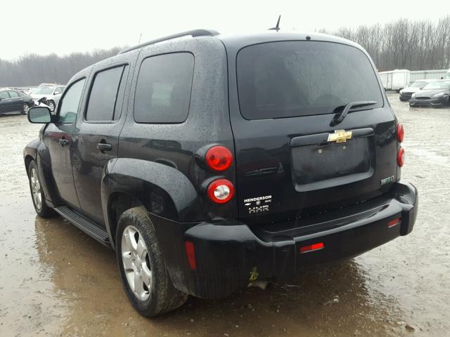 3GNBABFW3BS632314 - 2011 CHEVROLET HHR LT BLACK photo 3