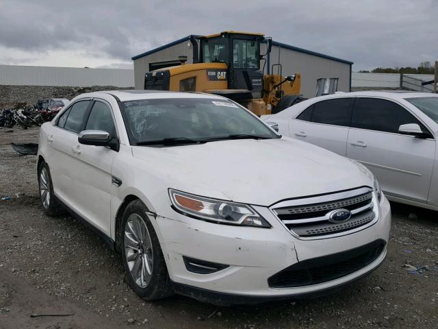 1FAHP2FW3CG132287 - 2012 FORD TAURUS LIM WHITE photo 1