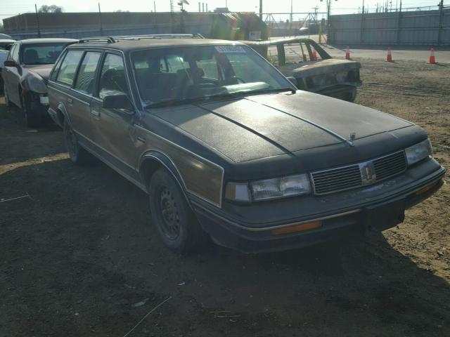 1G3AM8136HD405168 - 1987 OLDSMOBILE CUTLASS CI BROWN photo 1