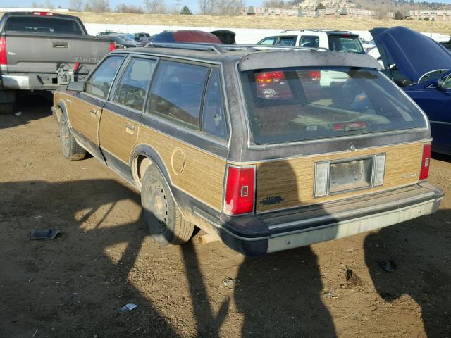 1G3AM8136HD405168 - 1987 OLDSMOBILE CUTLASS CI BROWN photo 3