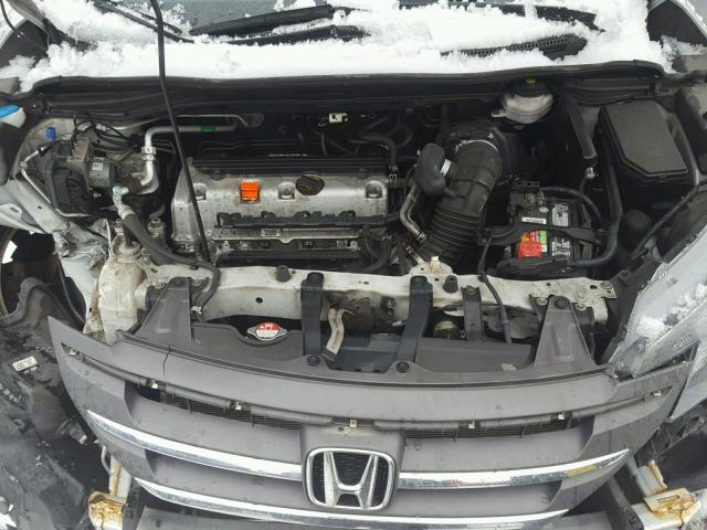 2HKRM4H7XDH680017 - 2013 HONDA CR-V EXL SILVER photo 7