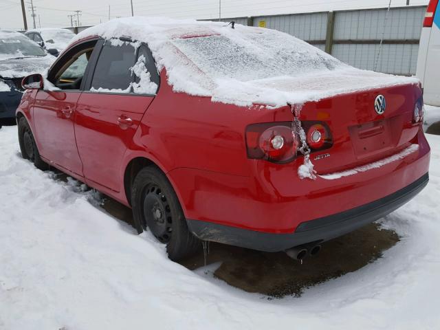 3VWRJ71K28M194873 - 2008 VOLKSWAGEN JETTA WOLF RED photo 3