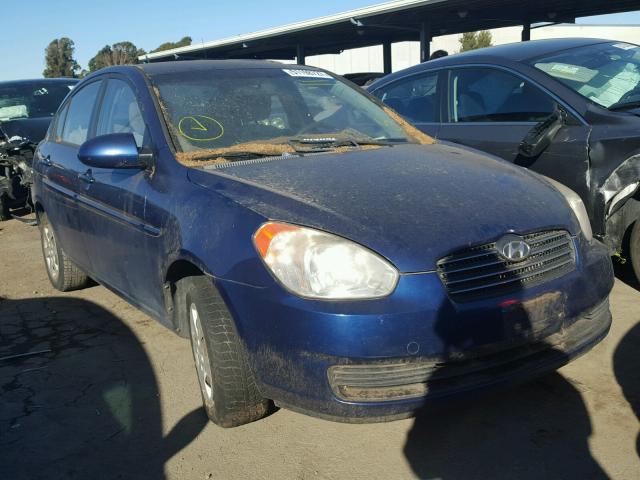 KMHCN46CX8U228580 - 2008 HYUNDAI ACCENT GLS BLUE photo 1