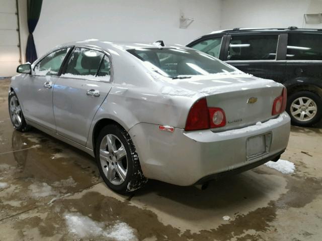 1G1ZD5E7XCF279966 - 2012 CHEVROLET MALIBU 2LT SILVER photo 3