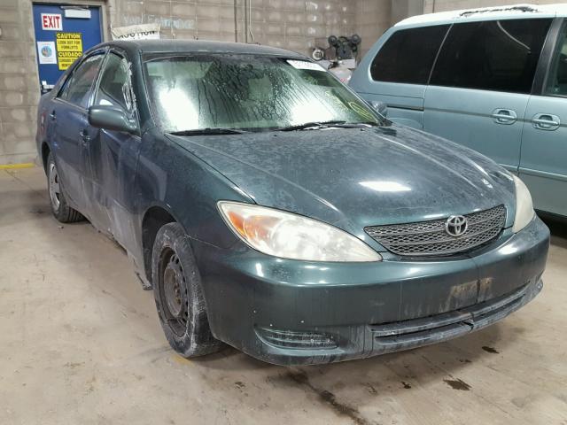 4T1BE32K62U512945 - 2002 TOYOTA CAMRY LE GREEN photo 1