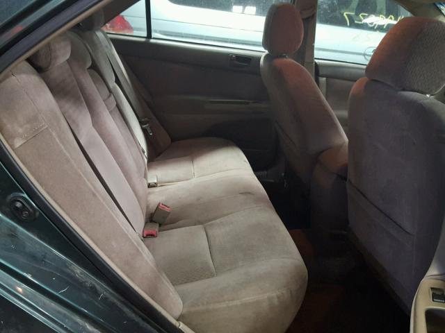 4T1BE32K62U512945 - 2002 TOYOTA CAMRY LE 绿色 照片 6