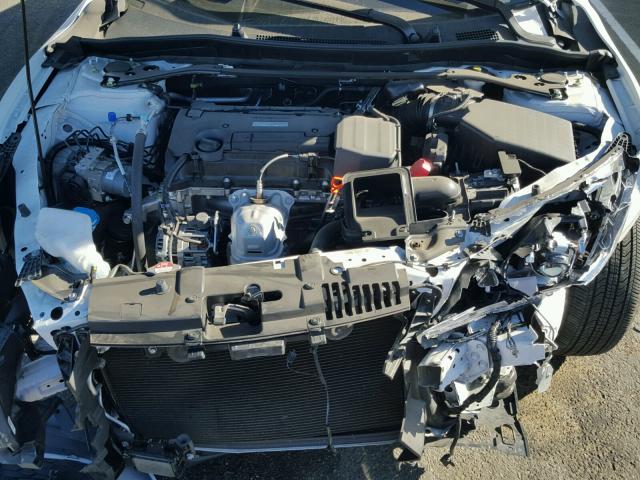 1HGCR2F91HA134107 - 2017 HONDA ACCORD EXL WHITE photo 7