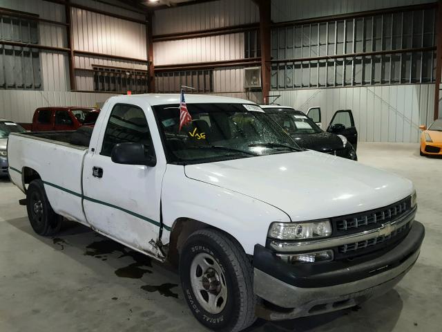 1GCEC14V3YE330917 - 2000 CHEVROLET SILVERADO WHITE photo 1